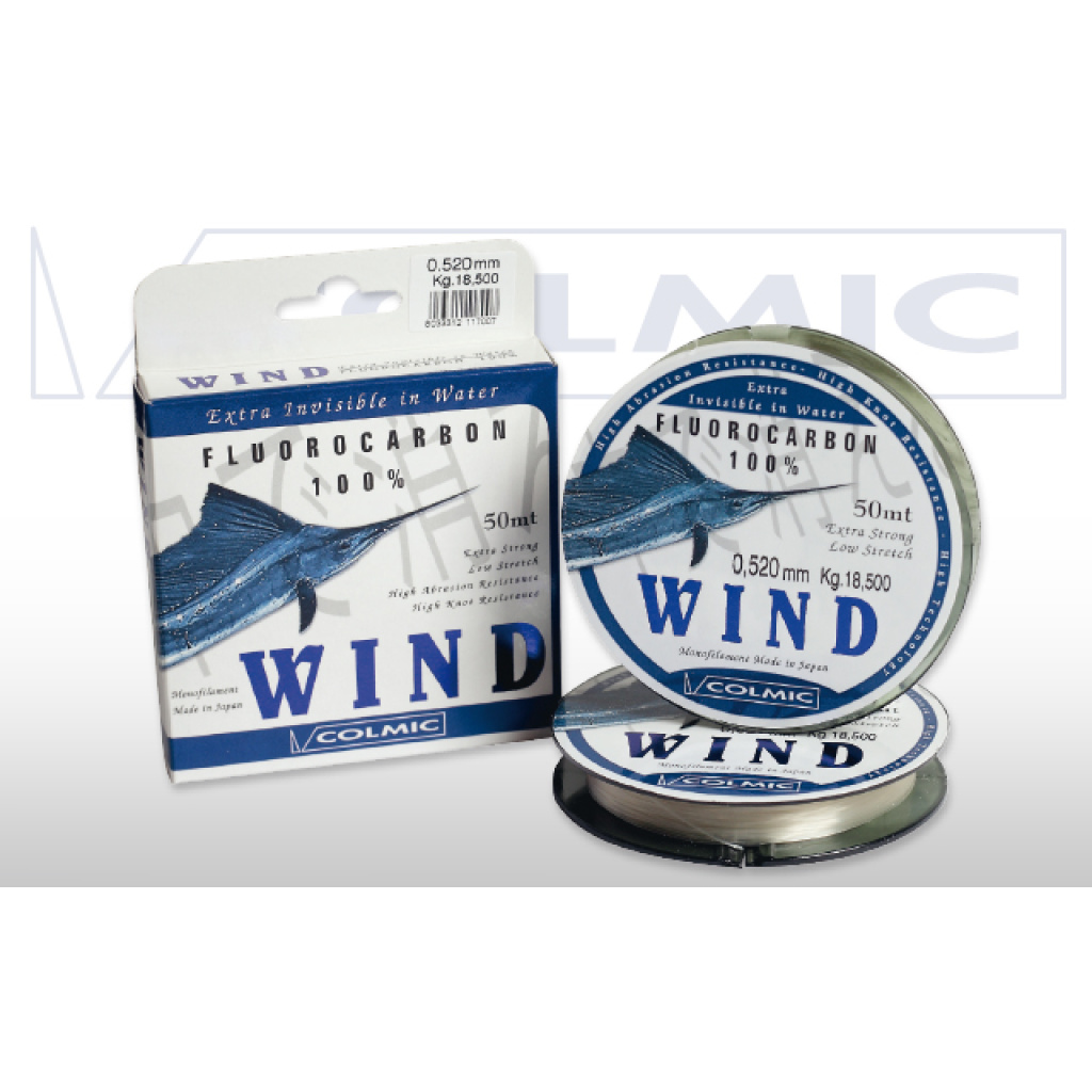 Colmic Wind Fluorocarbon 50m – Materiale Peshkimi